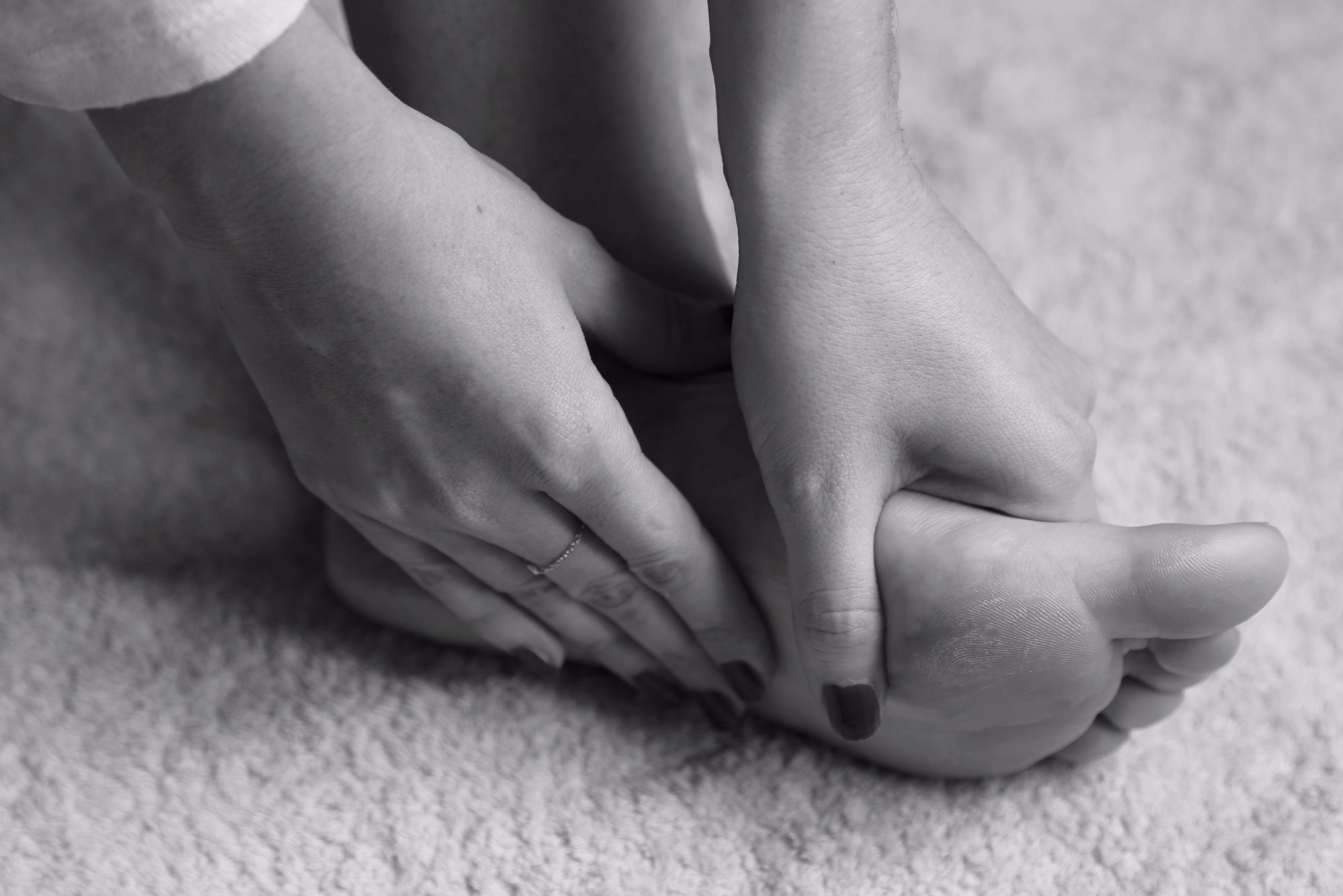 Massage du pied